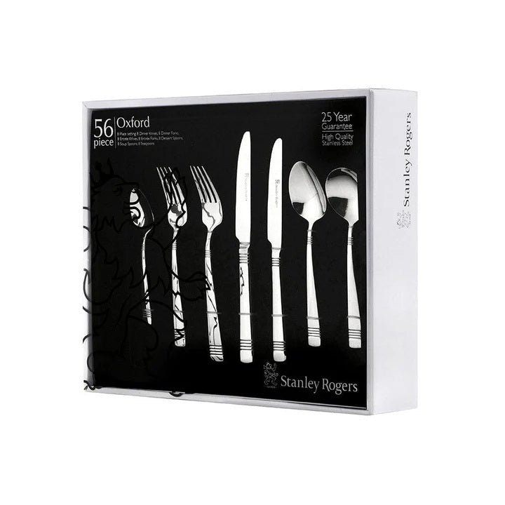 STANLEY ROGERS OXFORD 56 PIECE NEW