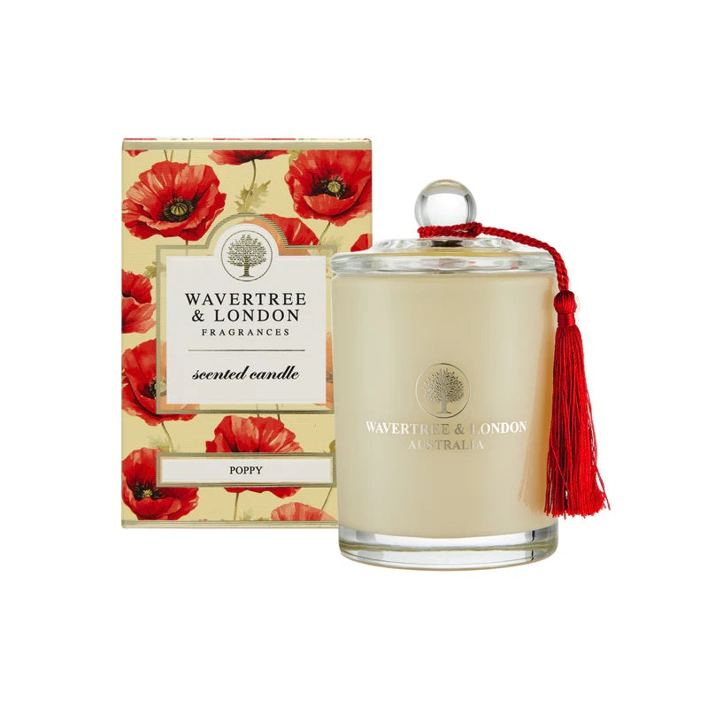 WAVERTREE & LONDON CANDLE POPPY