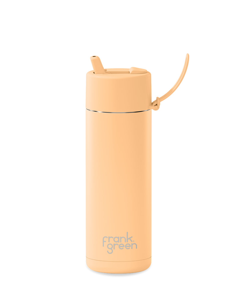 FRANK GREEN 20OZ CERAMIC STRAW SOLAR GLOW