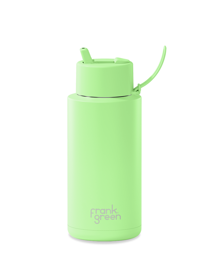 FRANK GREEN CERAMIC 34OZ STRAW AURORA GLOW